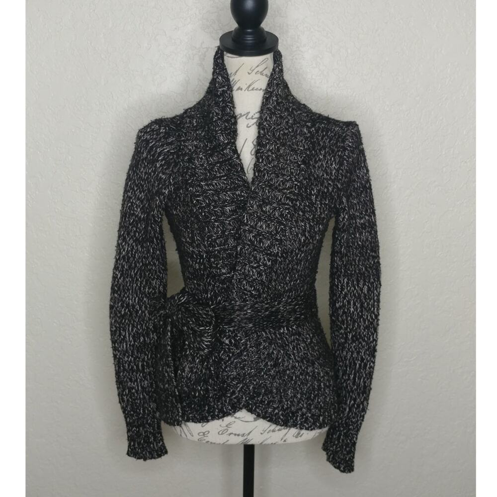 Daisy Fuentes Cardigan‎ Sweater with Waist Tie Size S